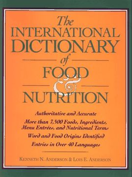 portada The International Dictionary of Food & Nutrition (Hospitality)