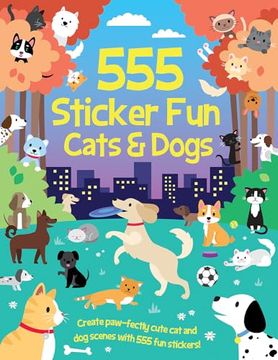 portada 555 Sticker fun - Cats &Amp; Dogs Activity Book