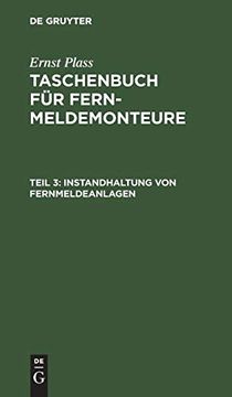 portada Instandhaltung von Fernmeldeanlagen (en Alemán)