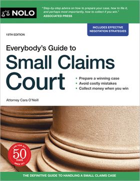 portada Everybody'S Guide to Small Claims Court 