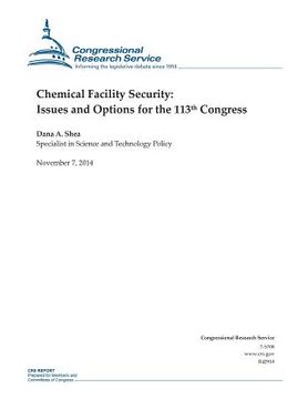 portada Chemical Facility Security: Issues and Options for the 113th Congress (in English)