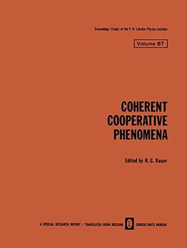 portada Coherent Cooperative Phenomena (The Lebedev Physics Institute Series)