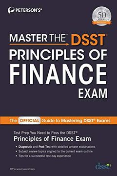 portada Master the Dsst Principles of Finance Exam (Master the Dsst Finance Exam) (en Inglés)