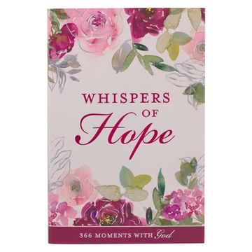 portada Whispers of Hope Devotional for Women 366 Moments with God (en Inglés)