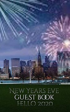 portada New Years eve Skyline Blank Guestbook Hello 2020 nyc Creative Journal 