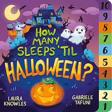portada How Many Sleeps til Halloween? A Countdown to the Spookiest Night of the Year: 1 (en Inglés)