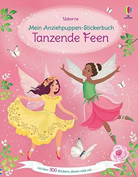 portada Mein Anziehpuppen-Stickerbuch: Tanzende Feen (en Alemán)