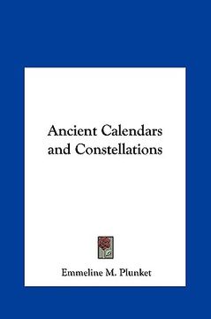 portada ancient calendars and constellations (en Inglés)