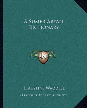 portada a sumer aryan dictionary (in English)