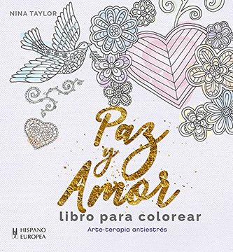 portada Paz y Amor. Libro Para Colorear (in Spanish)