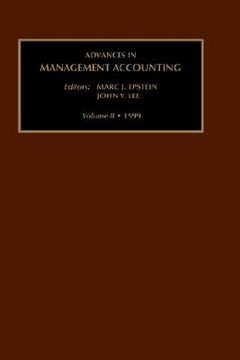 portada advances in management accounting, volume 8 (en Inglés)