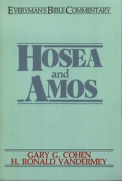 portada hosea & amos- everyman's bible commentary (en Inglés)