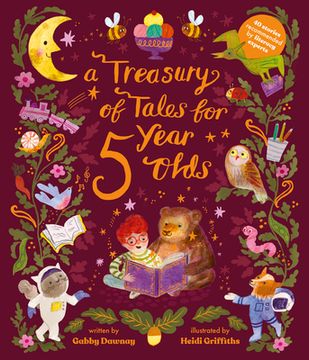 portada A Treasury of Tales for Five-Year-Olds: 40 Stories Recommended by Literary Experts (en Inglés)
