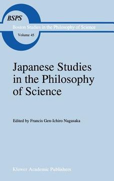 portada japanese studies in the philosophy of science (in English)