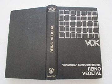 portada Diccionario Monografico del Reino Vegetal   vox