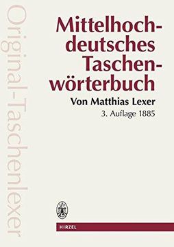 portada Mittelhochdeutsches Taschenwrterbuch