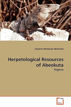 portada herpetological resources of abeokuta (en Inglés)