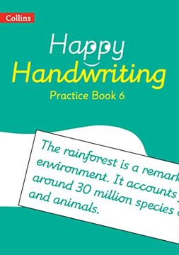 portada Practice Book 6 (Happy Handwriting) (en Inglés)