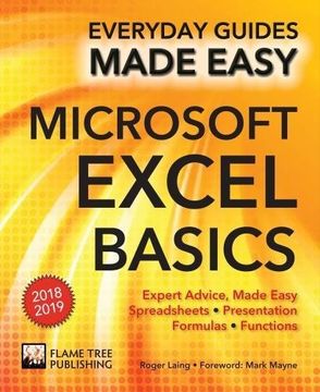 portada Microsoft Excel Basics (2018 Edition): Expert Advice, Made Easy (Paperback) (en Inglés)