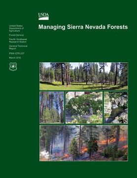 portada Managing Sierra Nevada Forests (en Inglés)