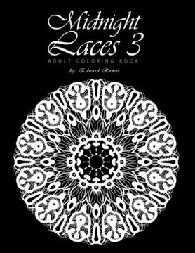 portada Midnight Laces 3: Adult coloring book (en Inglés)