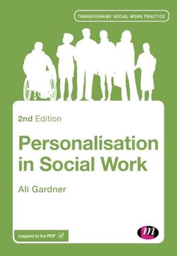 portada Personalisation in Social Work (Transforming Social Work Practice Series)