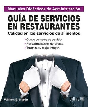 portada guia de servicios en restaurantes