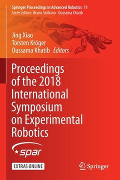 portada Proceedings of the 2018 International Symposium on Experimental Robotics (en Inglés)