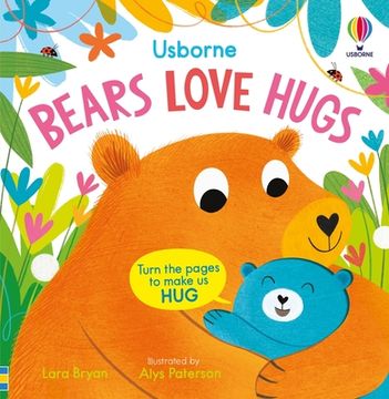 portada Bears Love Hugs (Usborne Huggy Books) (en Inglés)