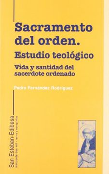 portada Sacramento del Orden. (San Esteban) Estudio Teologico (in Spanish)