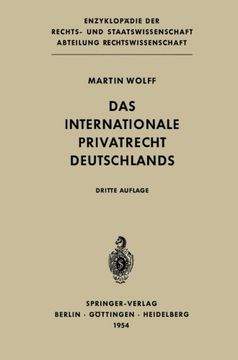 portada Das Internationale Privatrecht Deutschlands (Enzyklopädie der Rechts- und Staatswissenschaft) (German Edition)