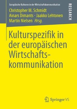 portada Kulturspezifik in der europäischen Wirtschaftskommunikation (Europäische Kulturen in der Wirtschaftskommunikation) (German Edition)