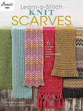 portada Learn a Stitch Knit Scarves 