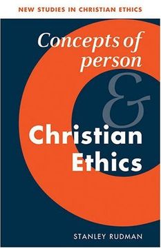 portada Concepts of Person and Christian Ethics (New Studies in Christian Ethics) (en Inglés)