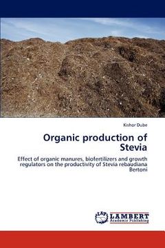 portada organic production of stevia (en Inglés)