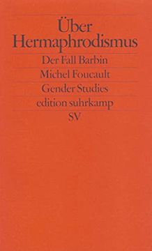 portada Über Hermaphrodismus (Edition Suhrkamp) (in German)