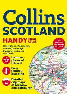portada collins scotland handy road atlas (en Inglés)