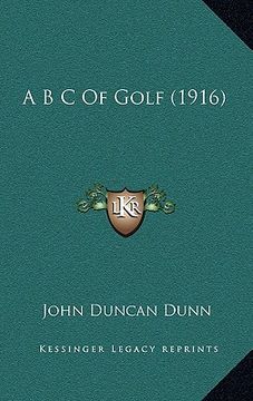portada a b c of golf (1916) (en Inglés)
