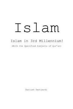 portada Islam: Islam in 3rd Millennium! (With the Specified Subjects of Qur'an) (in English)