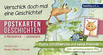 portada Fuchs Strubbelrute und Seine Freunde 01 - der Verschwundene Pilz: Postkartengeschichten (en Alemán)