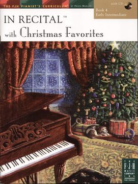 portada In Recital(r) with Christmas Favorites, Book 4 (in English)