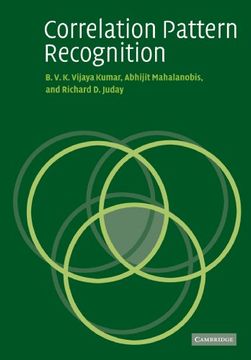 portada Correlation Pattern Recognition (en Inglés)