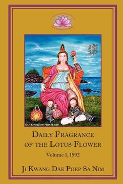 portada daily fragrance of the lotus flower vol. 1 (1992) pb (in English)