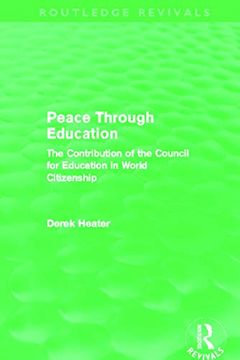 portada Peace Through Education (Routledge Revivals) (en Inglés)
