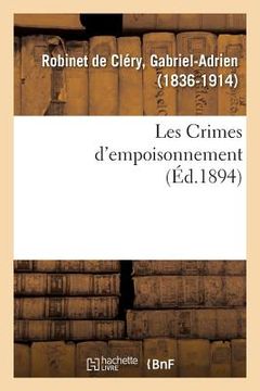 portada Les Crimes d'Empoisonnement (en Francés)