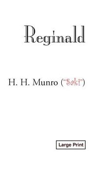 portada Reginald, Large-Print Edition (en Inglés)