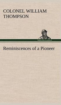 portada reminiscences of a pioneer (in English)