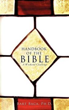 portada handbook of the bible: a weekend challenge