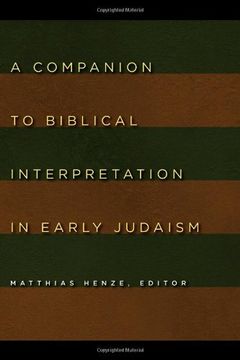 portada A Companion to Biblical Interpretation in Early Judaism (en Inglés)