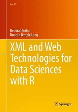 portada Xml and web Technologies for Data Sciences With r (Use r! ) (en Inglés)